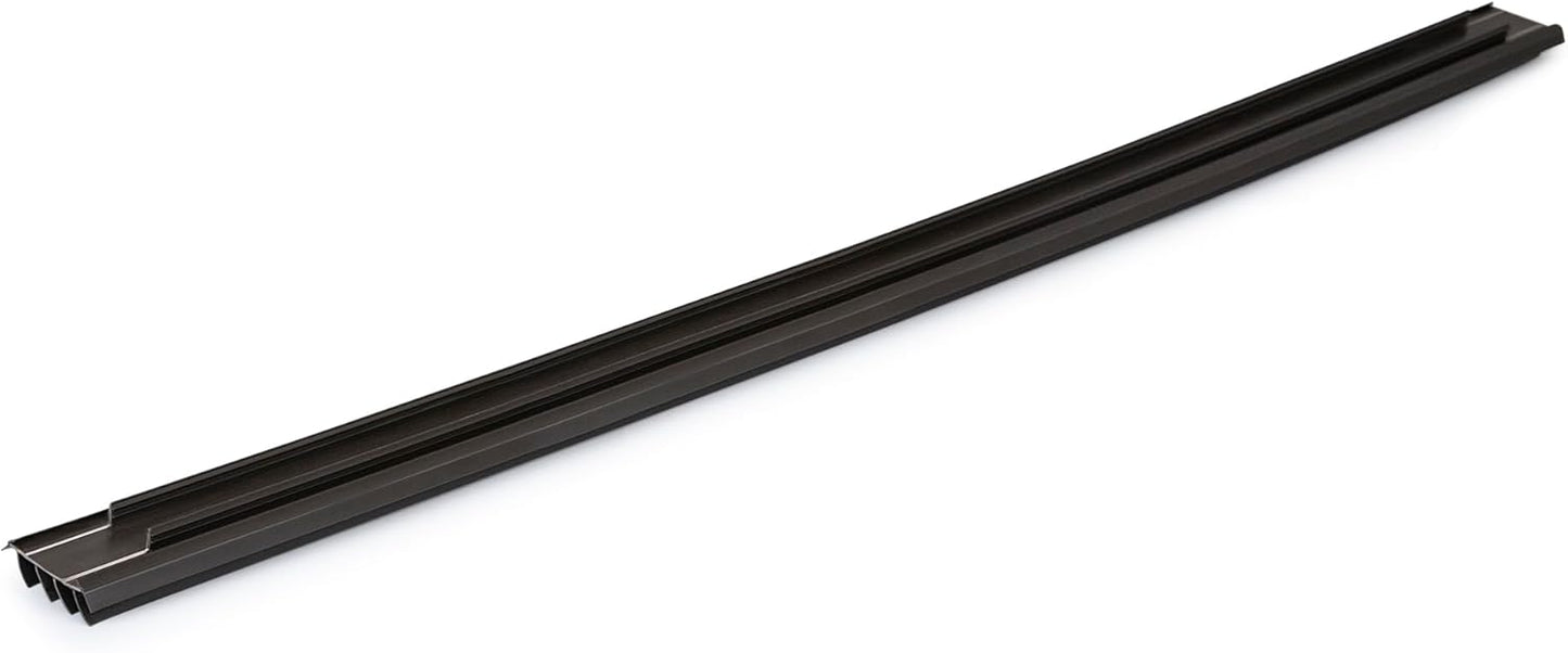 Vinyl Replacement Under Door Seal, Door Bottom with Fins for Exterior Doors, Weather Stripping Door Seal - 36 Inches