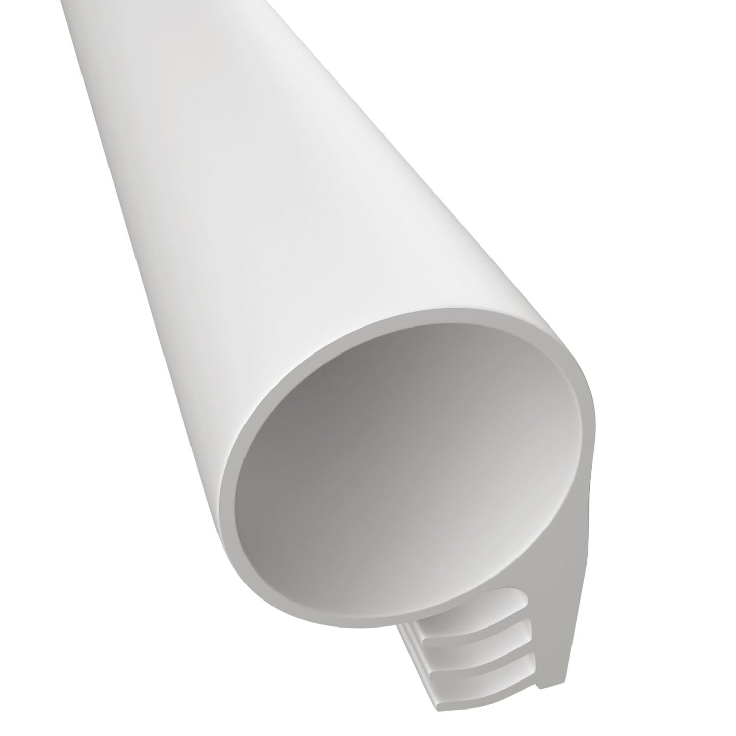 Kerf Weatherstripping, .438" Ring / Bulb Shaped Pure Silicone Seal