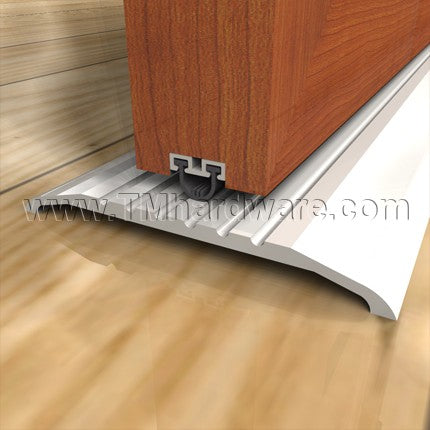 Barzen #SRM10 - Mortised Door Sweep or Meeting Stile with .25" Neoprene Bulb - QUICK SHIP