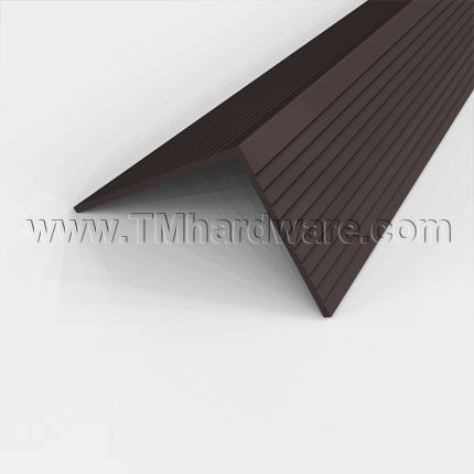 Barzen #NL2 Stair Nosing Aluminum, 2” Depth, 1.5” Riser - QuickShip