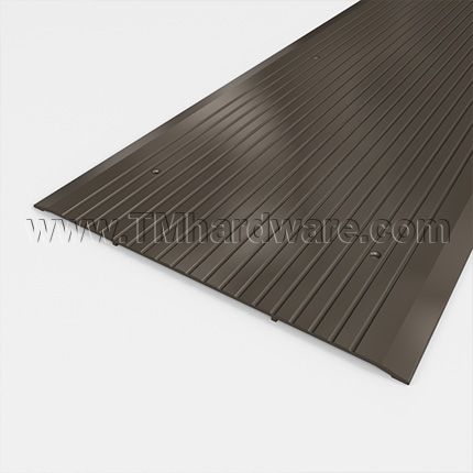 Barzen #TF10 Flat Door Threshold, 10" Wide, .25" Height Non-Welded Design - Quick Ship