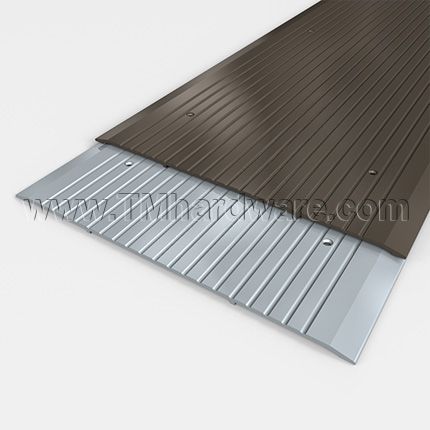 Barzen #TF10 Flat Door Threshold, 10" Wide, .25" Height Non-Welded Design - Quick Ship