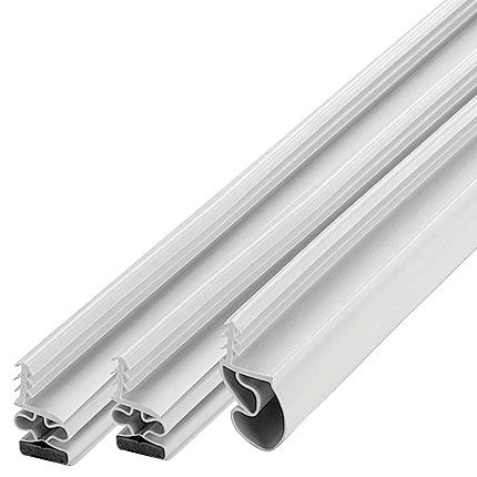 Magnetic Kerf Weatherstripping Set, for Metal Doors, 36" x 84"