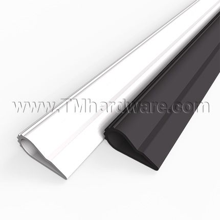 Barzen #WA10 Adhesive Weatherstrip, .5" Wide Pure Silicone Seal - QuickShip